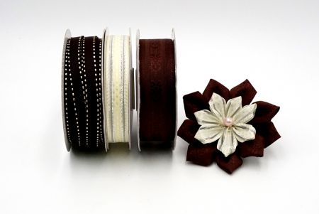 Conjunto de cintas de flores de dalia